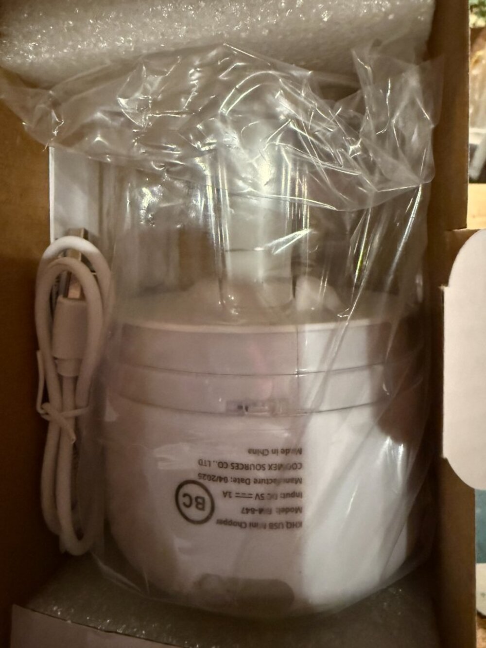 The Kitchen HQ Mini Chopper (White) - NEW